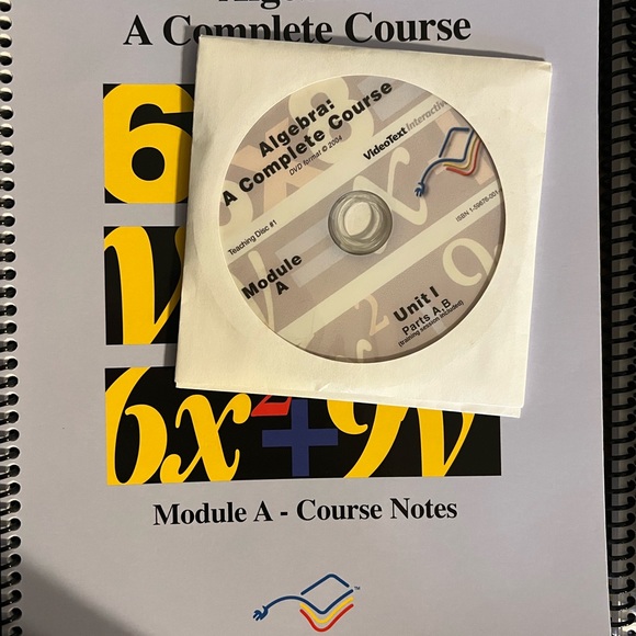 VideoText Algebra DVDs and texts - Picture 3 of 9